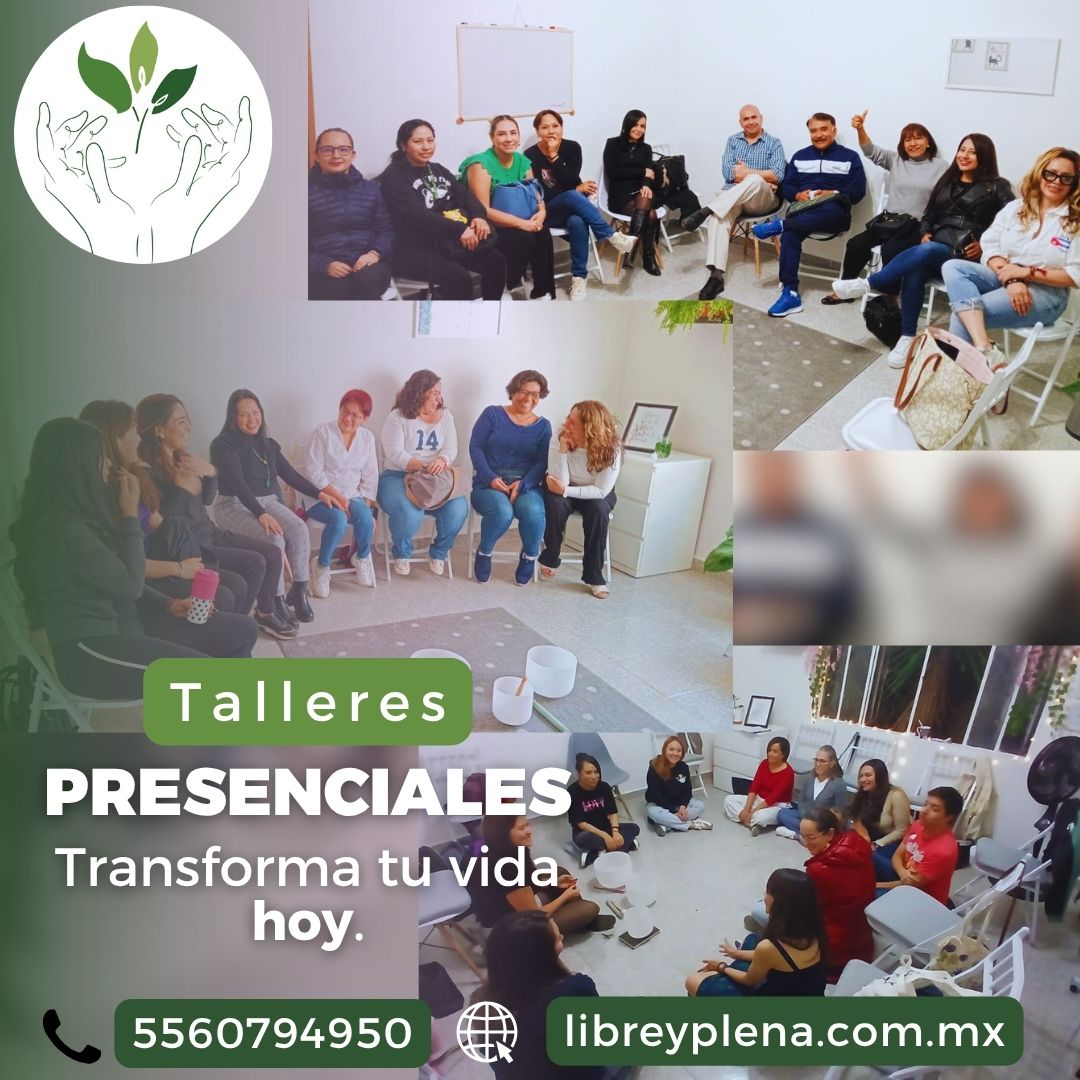Talleres presenciales. Cursos online. Terapia Psicológica 2